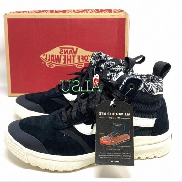 💖MEGA SALE💖VANS UltraRange MTE Woven Black Sneaker VN0A4BU5TYI 5 Women's Boots - Picture 2 of 11